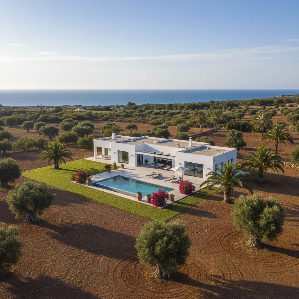 Portfolio de Fotografía Inmobiliaria en Murcia 3 Reportaje fotográfico aéreo con dron para vender tu chalet o finca en Murcia | FotoVende