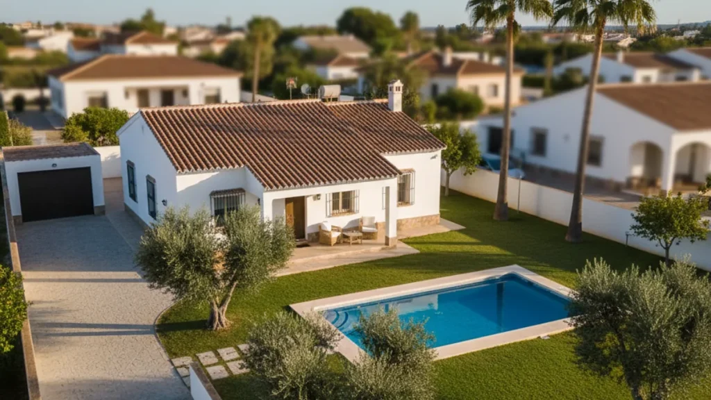 Fotografía con Dron 3 Fotografía aérea con dron de una vivienda en Murcia