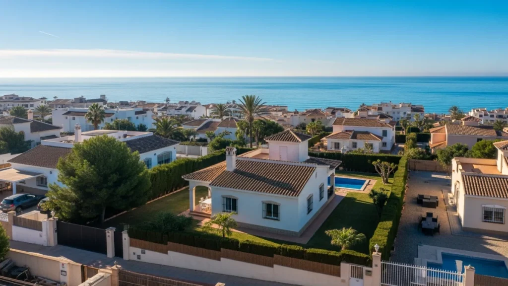 Fotografía con Dron 2 Foto aérea con dron de una vivienda en la costa (Águilas/Totana), Murcia