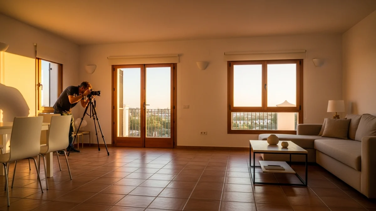 Fotógrafo inmuebles Totana: así se venden los pisos más rápido